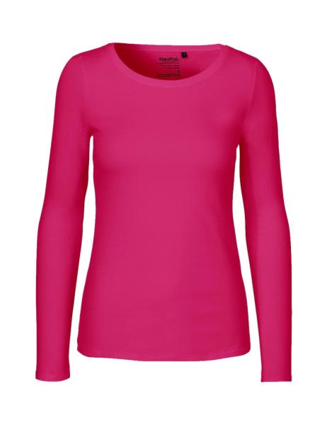 Bio-Baumwolle aus T-Shirt fairer Long Neutral Sleeve O81050, Ladies